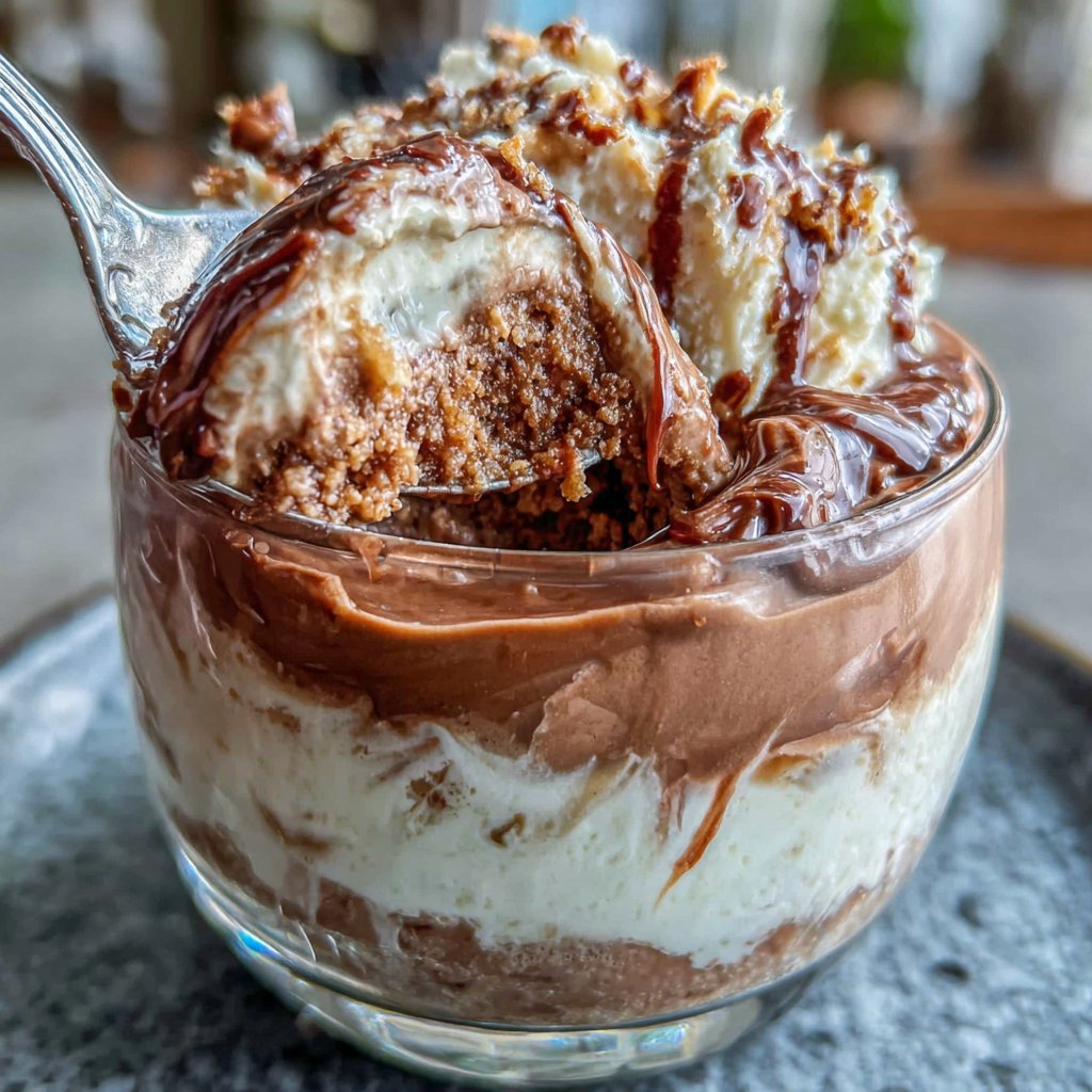 Protein Pudding im Glas