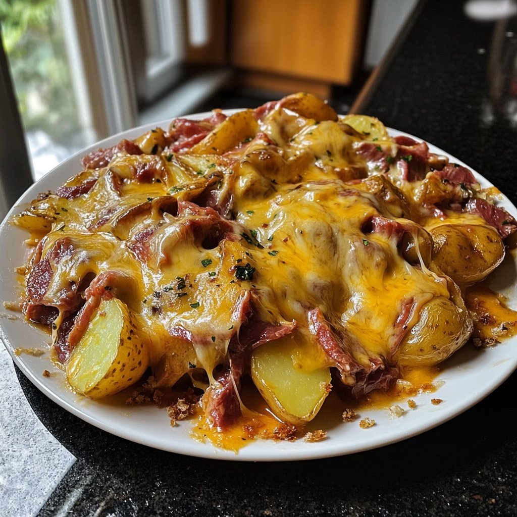 Raclette Mit Mariniertem Fleisch und Kartoffeln