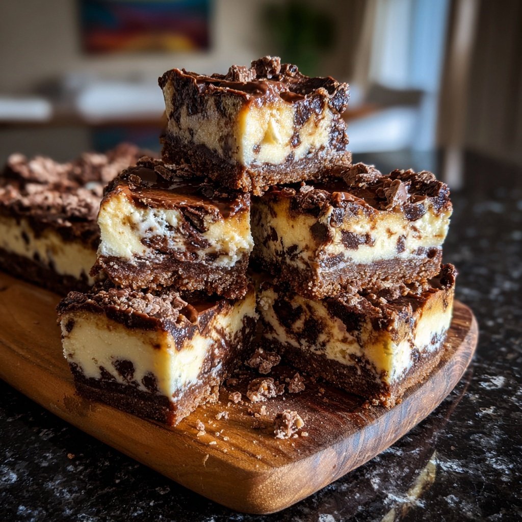 Schoko Stückchen Käsekuchen Riegel