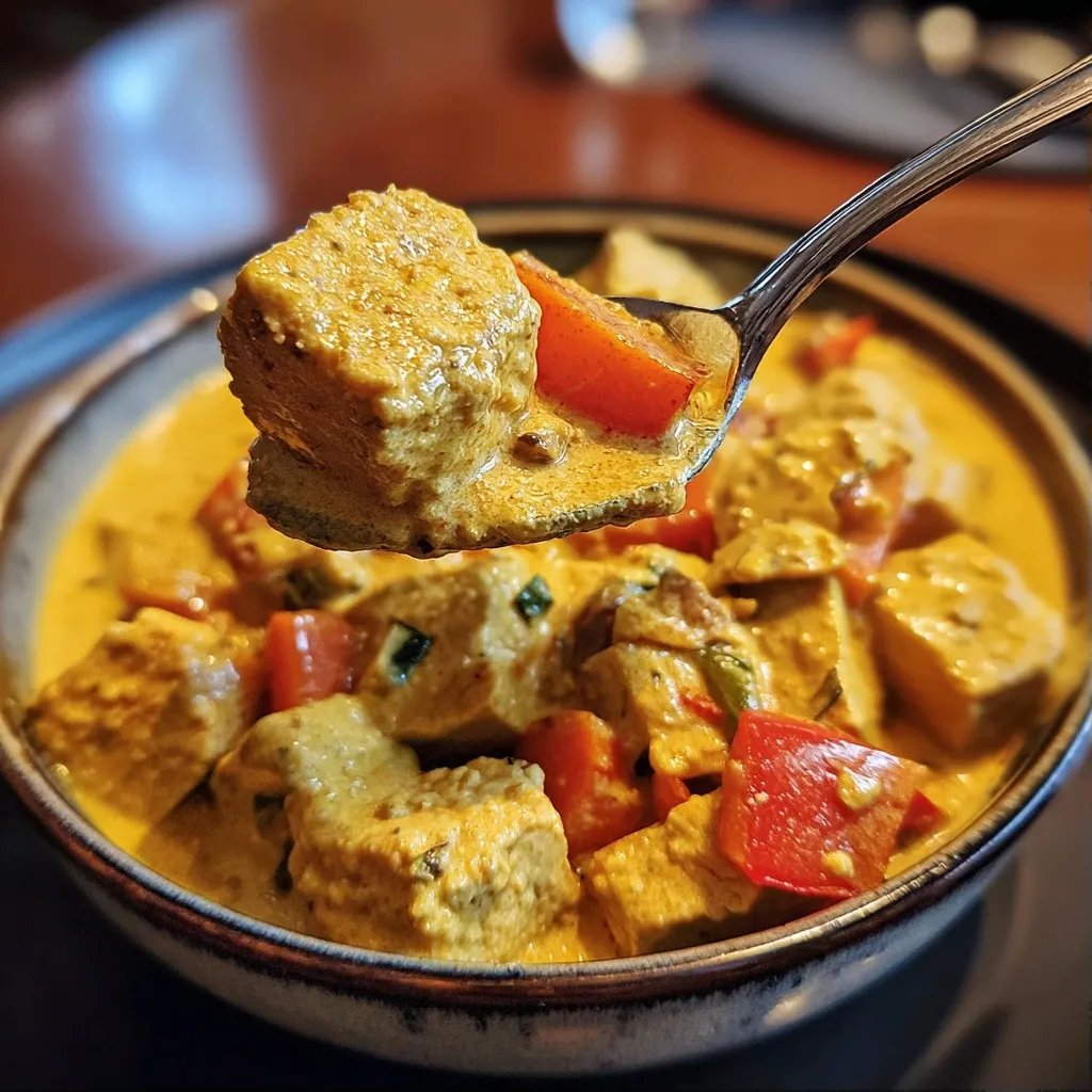 Tofu Curry Kokos