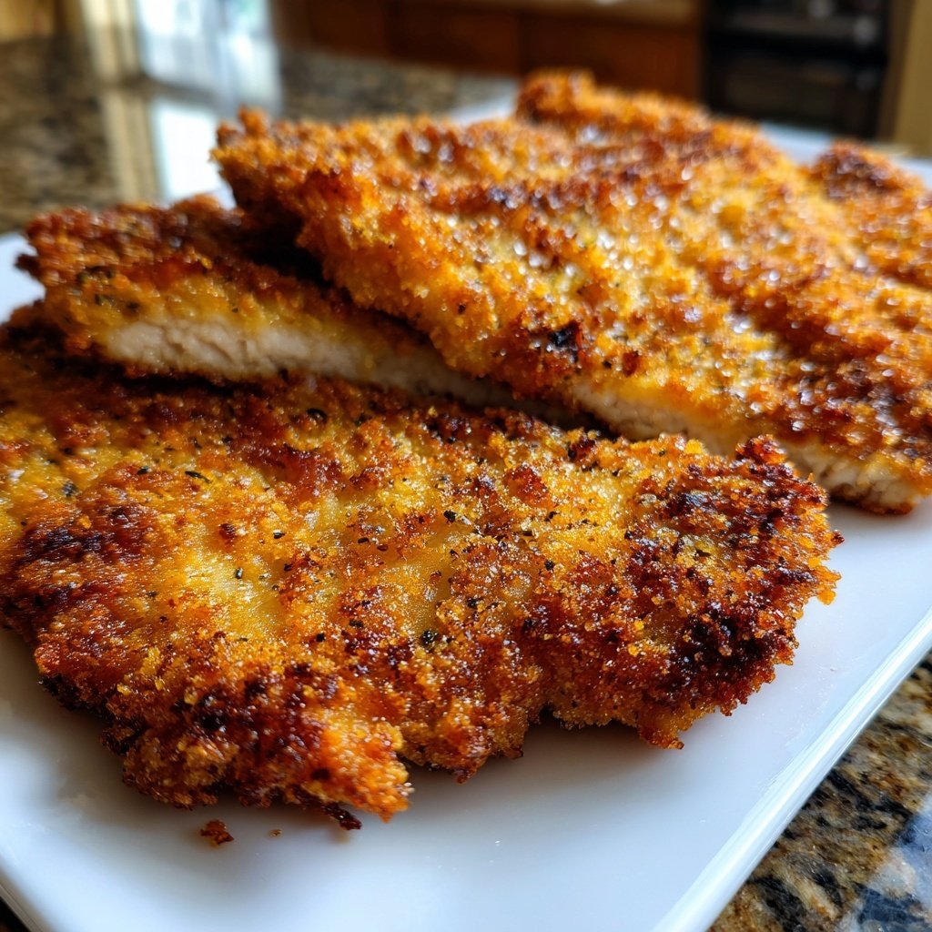 Einfache Schweineschnitzel