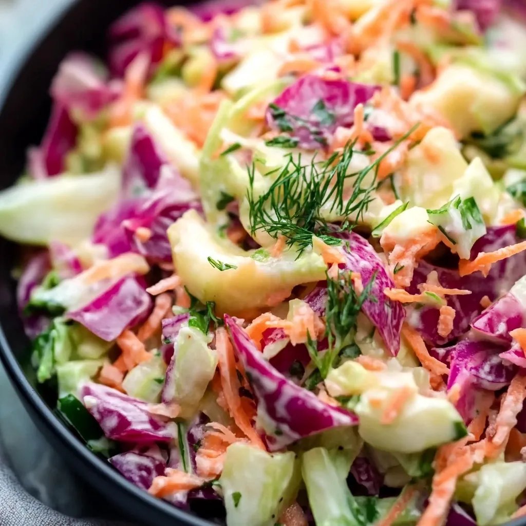 Wintersalat mit Rosenkohl und Möhren