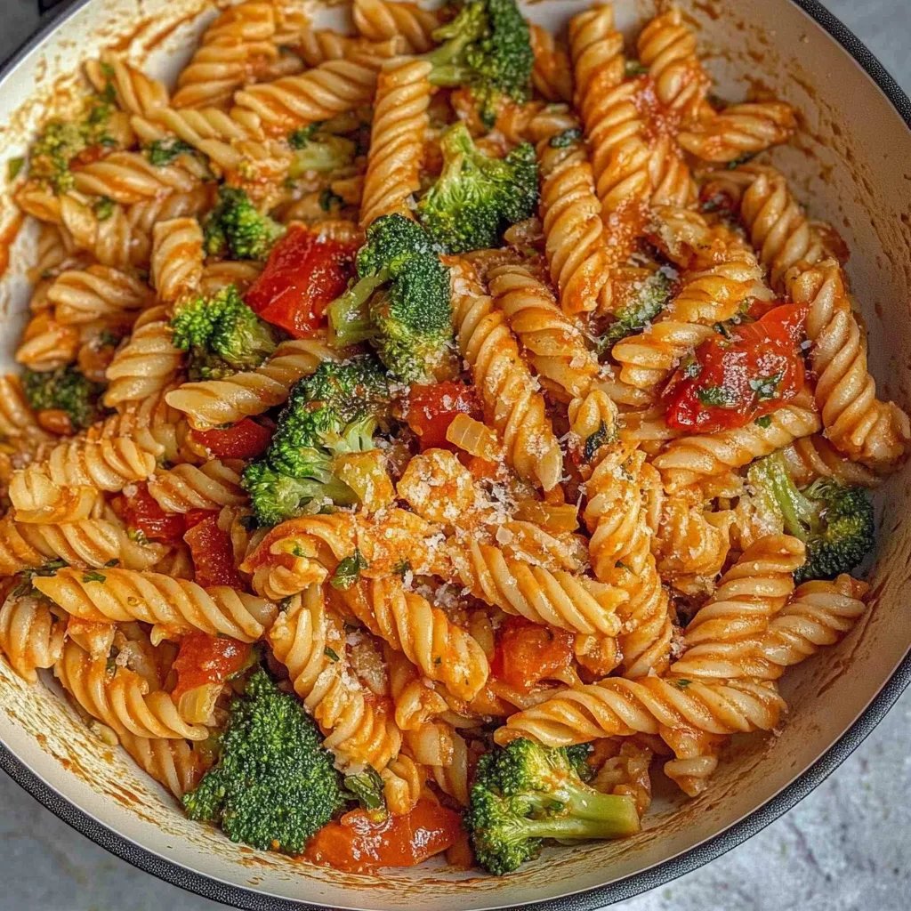 Krämig tomatpasta med broccoli: Ett fantastiskt ultimat recept