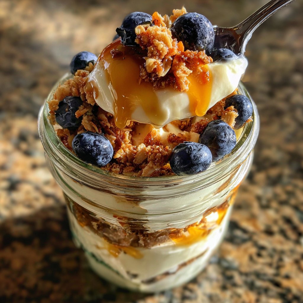 Gesunde Griechische Joghurt Parfaits