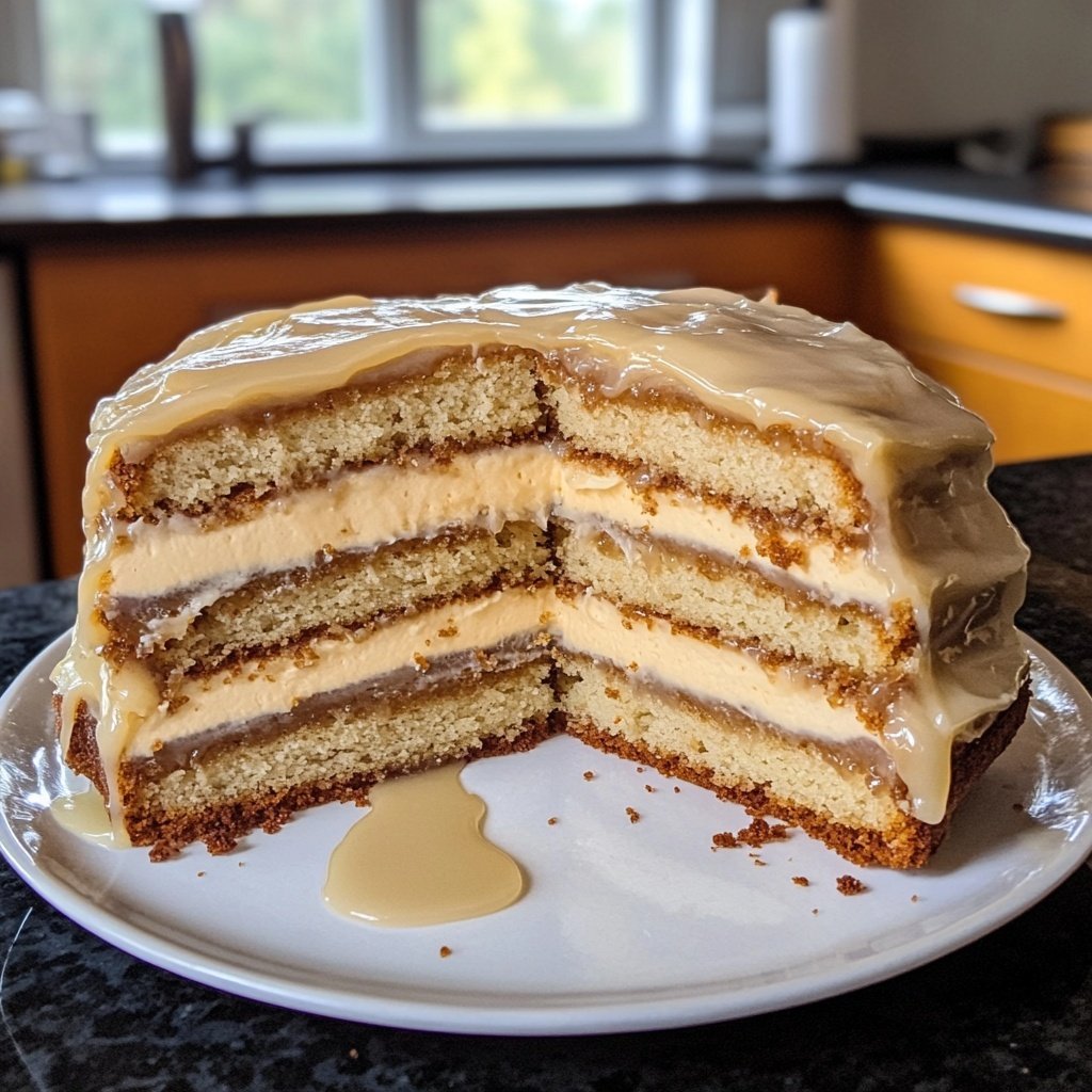 Steinbock Earl Grey Sahne Kuchen