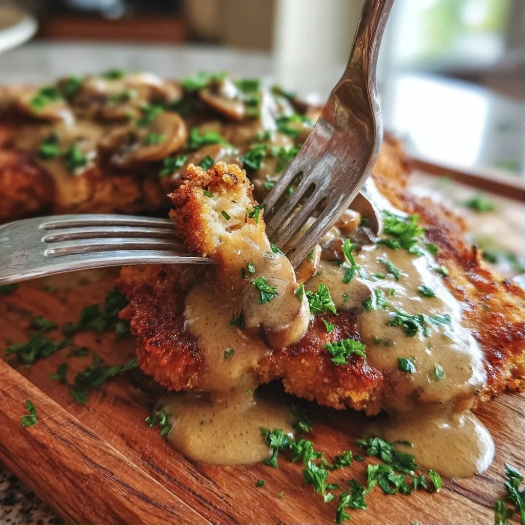 Jägerschnitzel Mit Pilzsoße