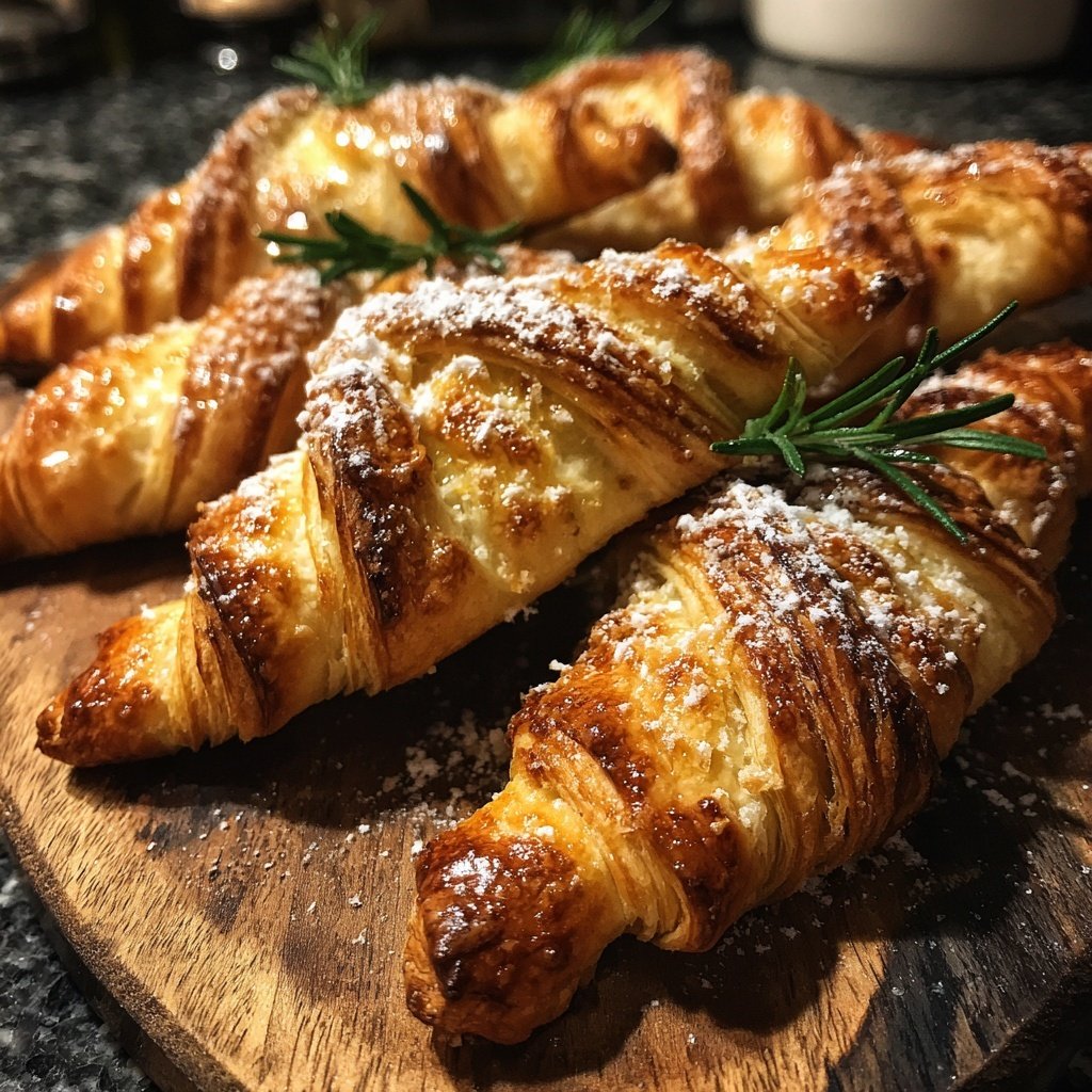 Schnelle Blätterteig-Tannenbäume