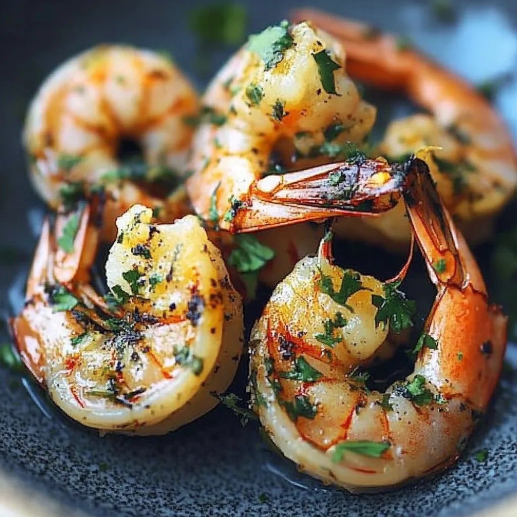 Vitlökschimichurri Räkor: Ett fantastiskt ultimat recept