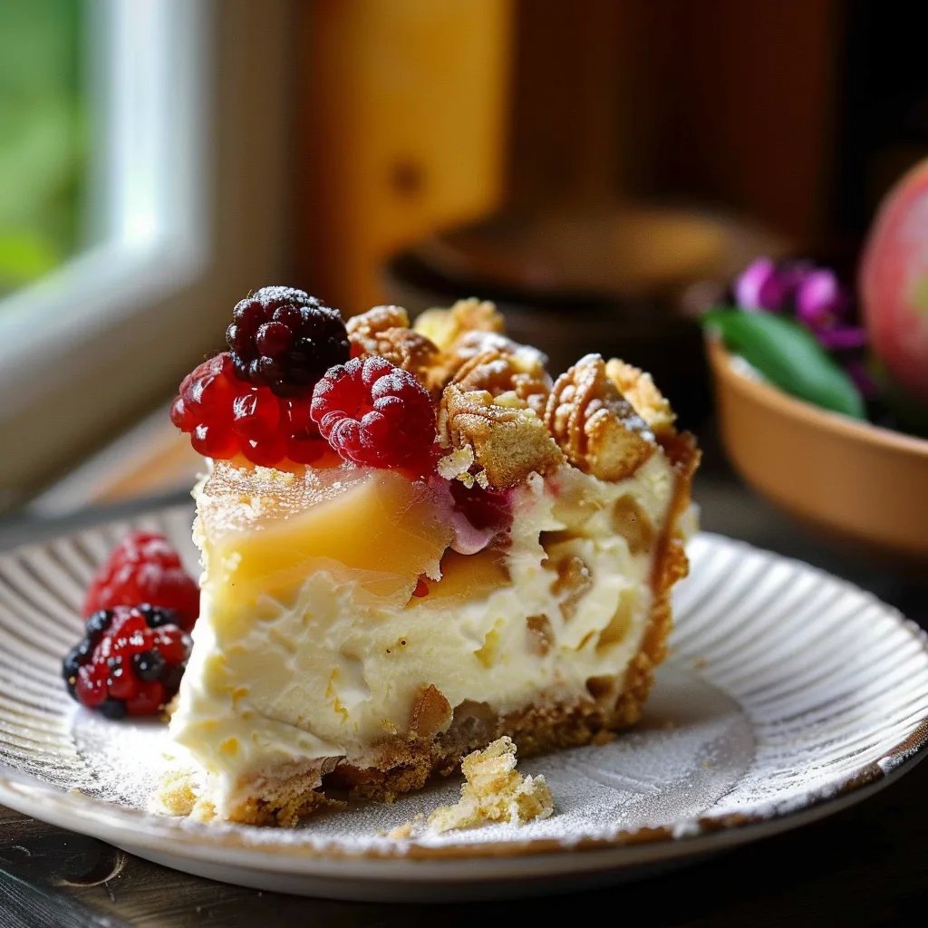 Bratapfel-Cheesecake