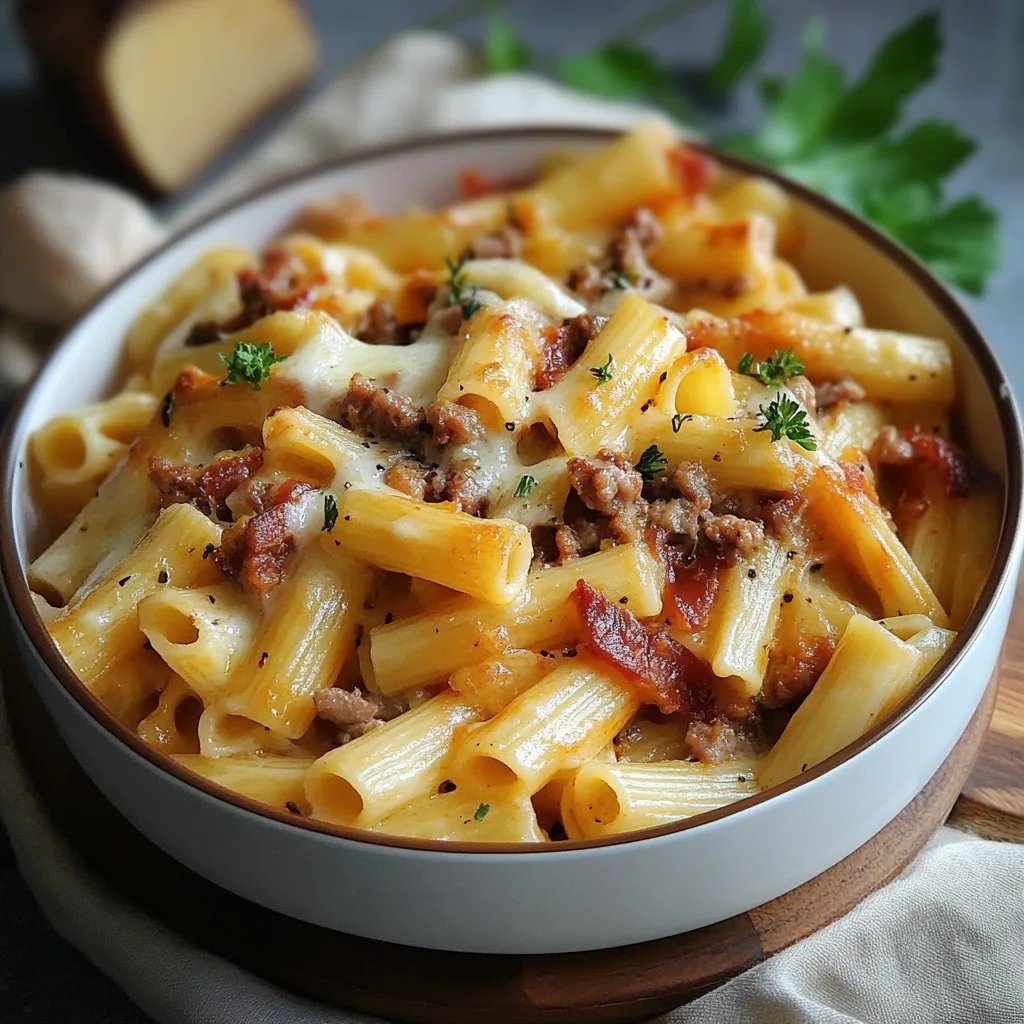 Gebackene Rigatoni mit Kürbis: Ein Unglaublich Essenzielles Rezept für 4 Personen