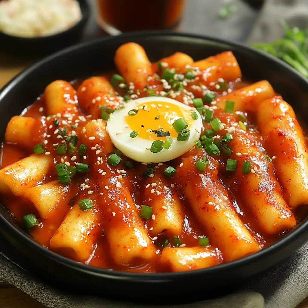 Tteokbokki med kokta ägg: Ett fantastiskt ultimativt recept