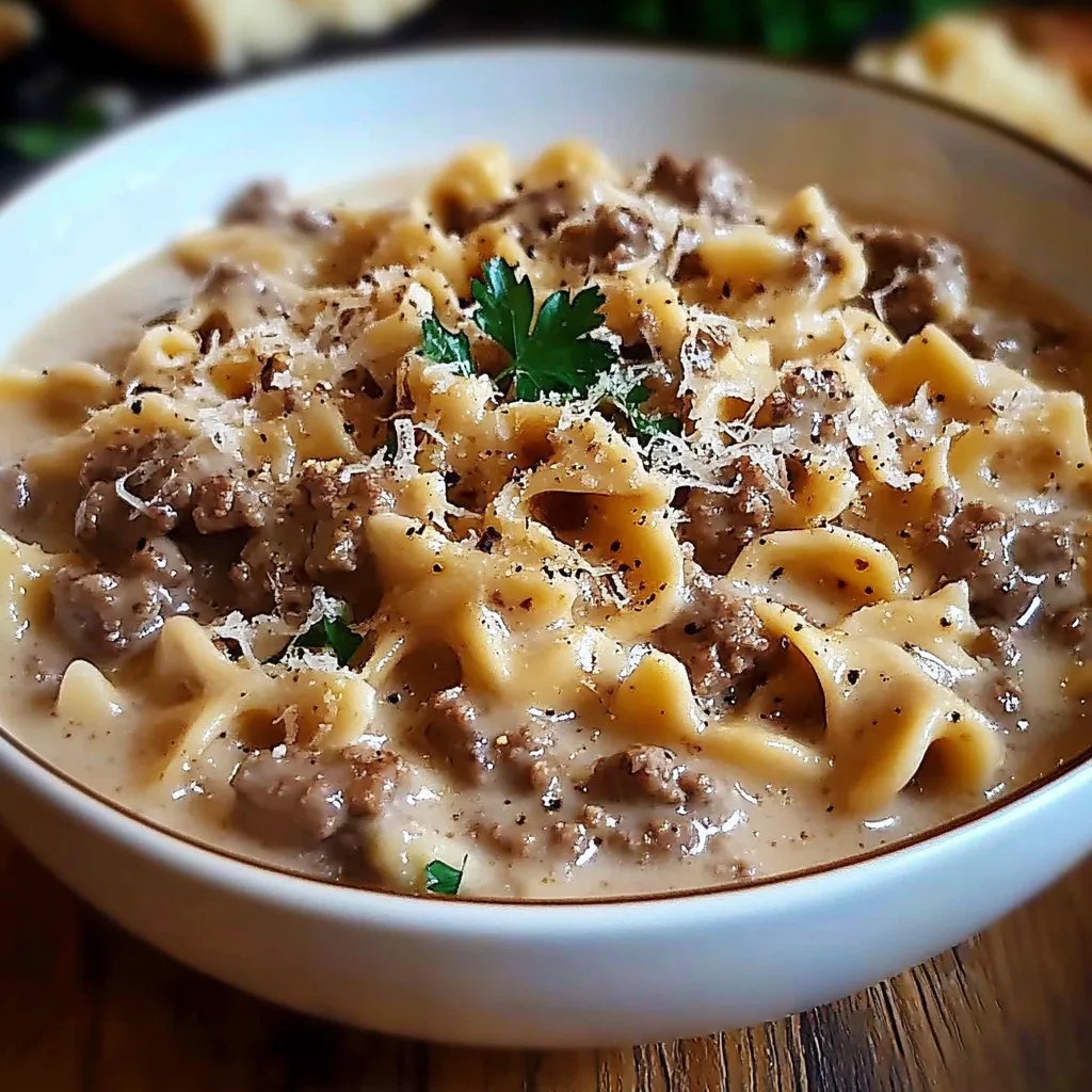 Pasta med köttfärs i krämig sås: Ett fantastiskt ultimativt recept