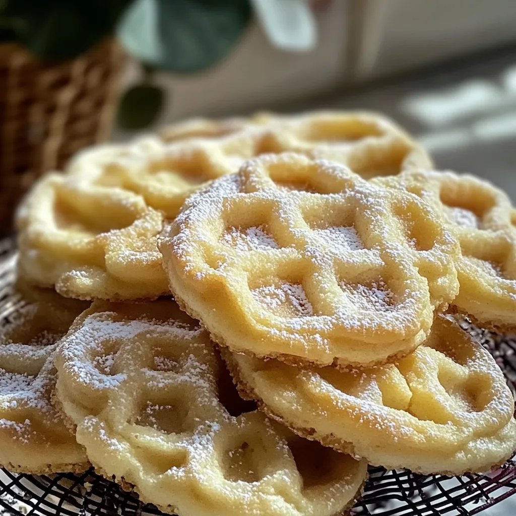 Weiche und zähe Zitronenkekse
