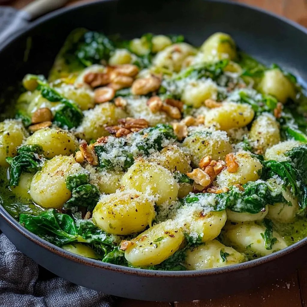 Grünkohl vegetarisch mit Gnocchi