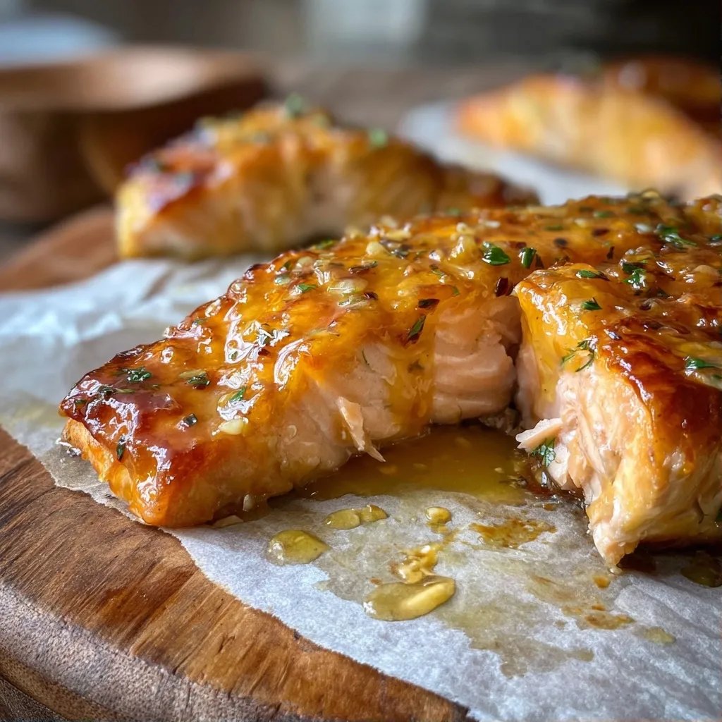 Lachs Honig Senf