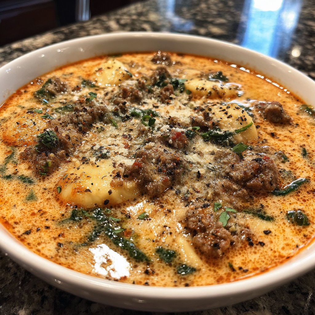 Instant Pot Lasagna Suppe Komfortessen