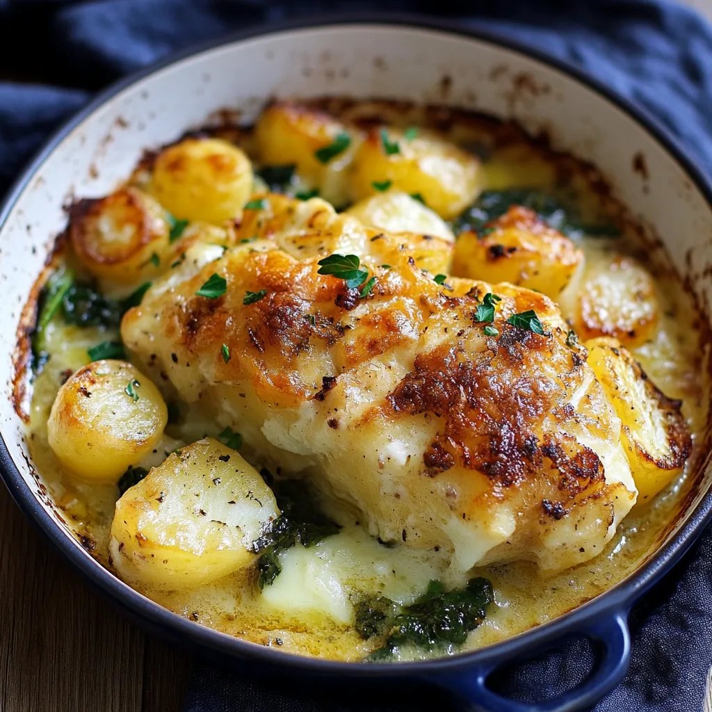 Blumenkohl-Auflauf mit Kartoffeln