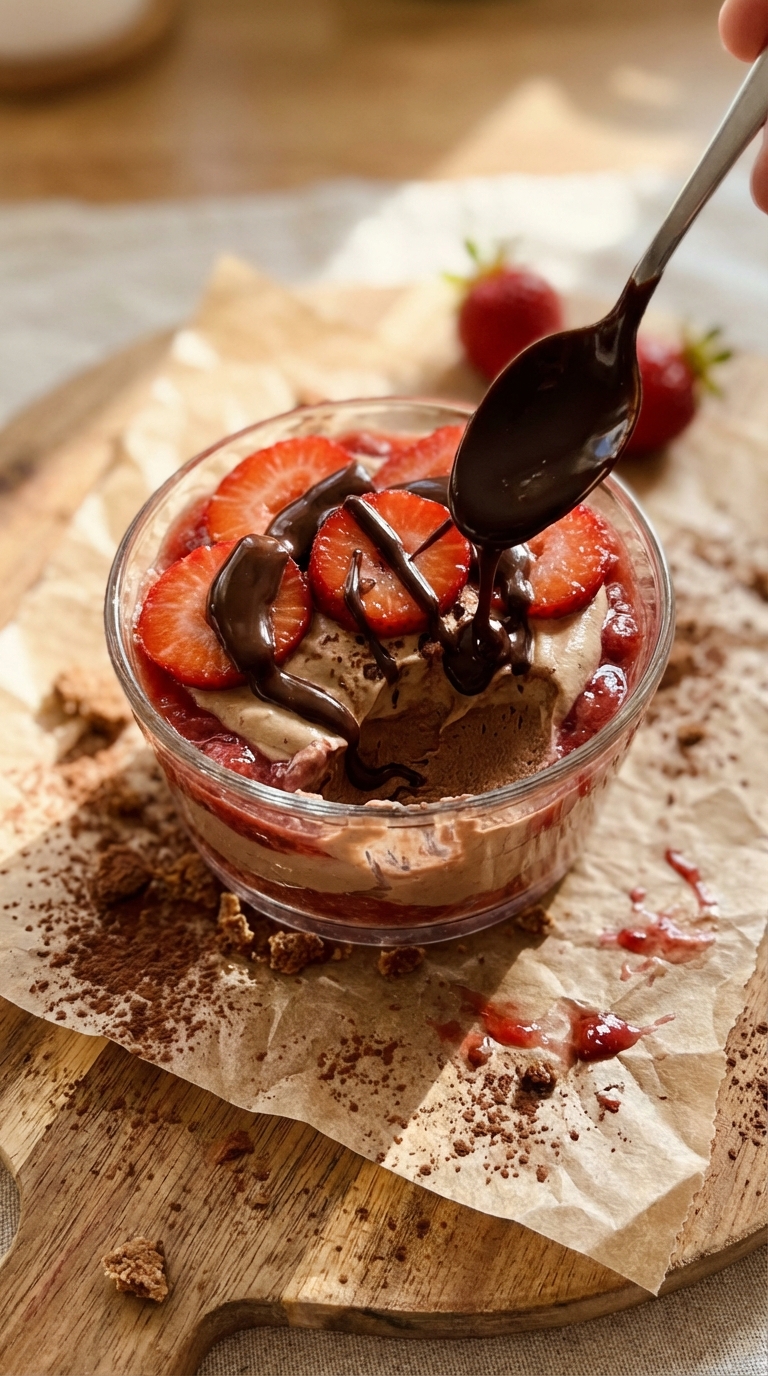 Mokka Schoko Erdbeer Genuss​