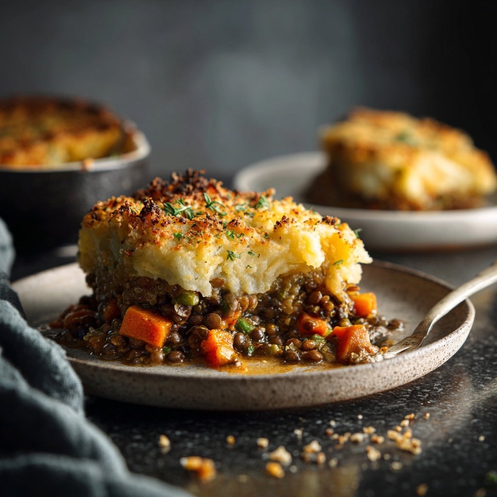 Herzhafter Quinoa Shepherd's Pie