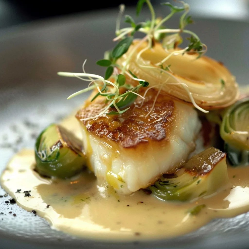 Rosenkohl in Frischkäse-Senf-Sauce