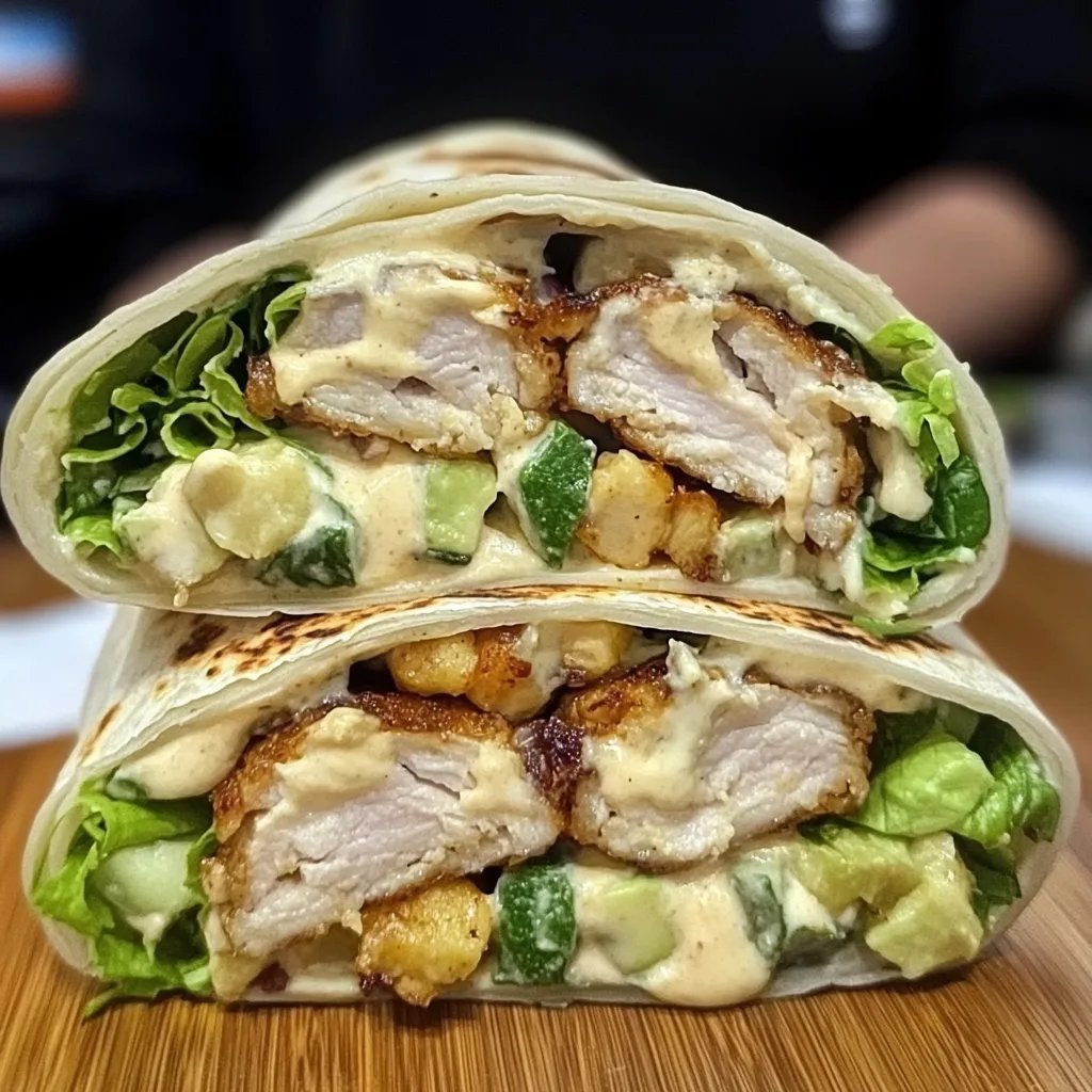 Kyckling Caesar Wraps: Ett fantastiskt ultimata recept