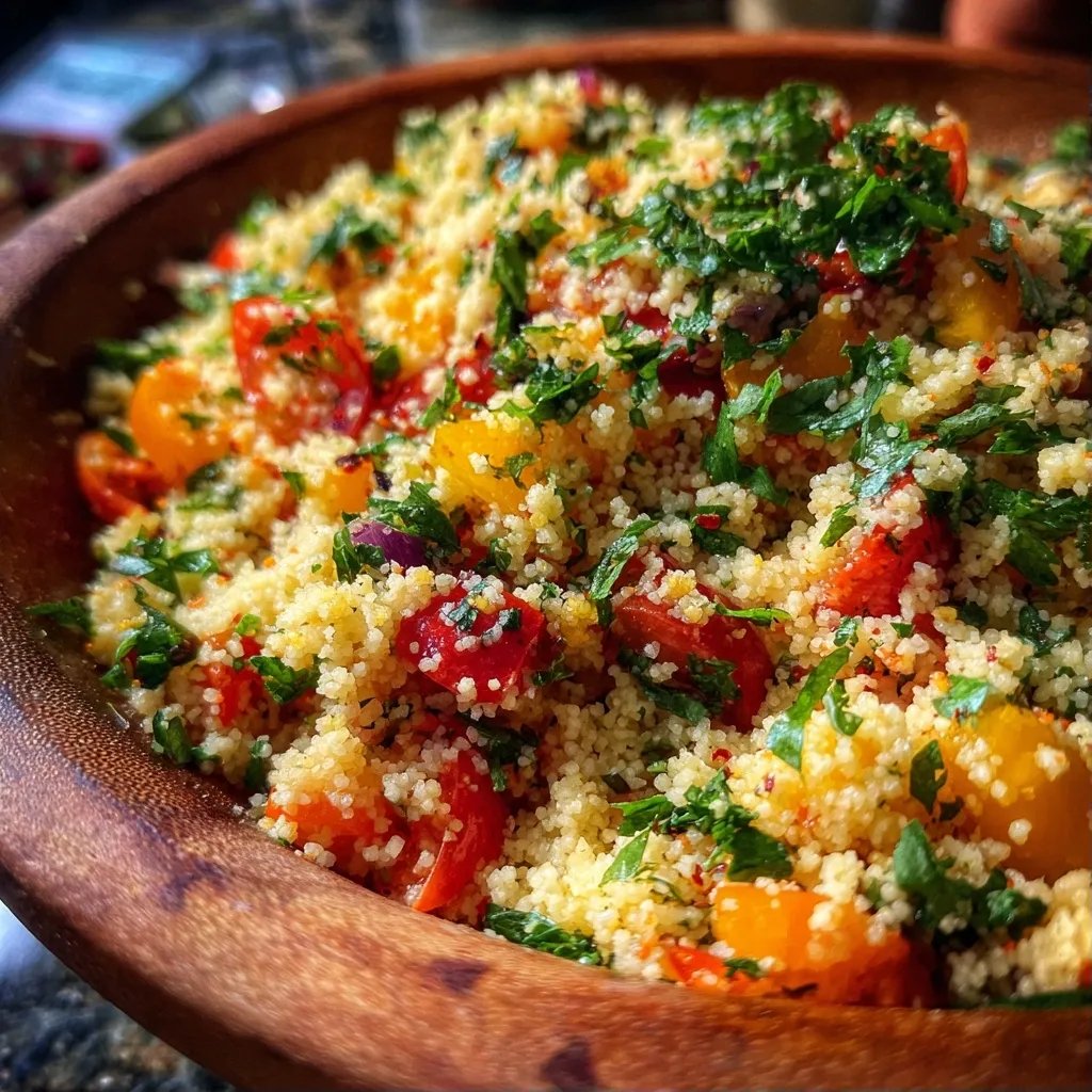 Couscous Kräuter Salat