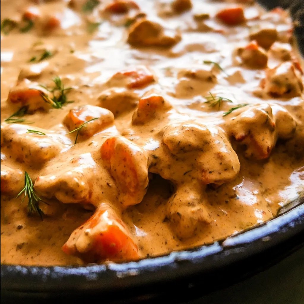 Krämig Kycklinggryta: Ett fantastiskt, ultimat recept