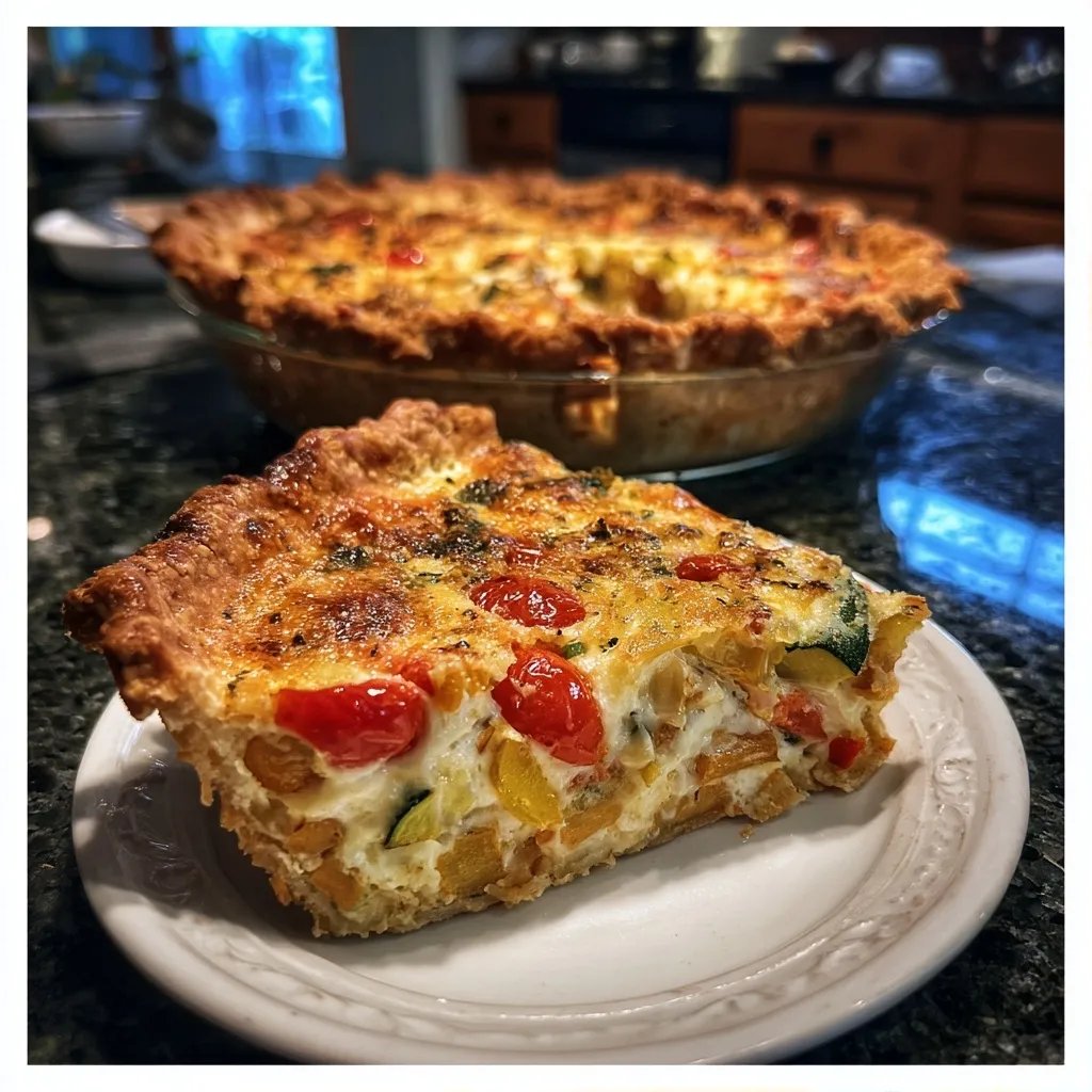 Sommerliche Gemüse-Quiche