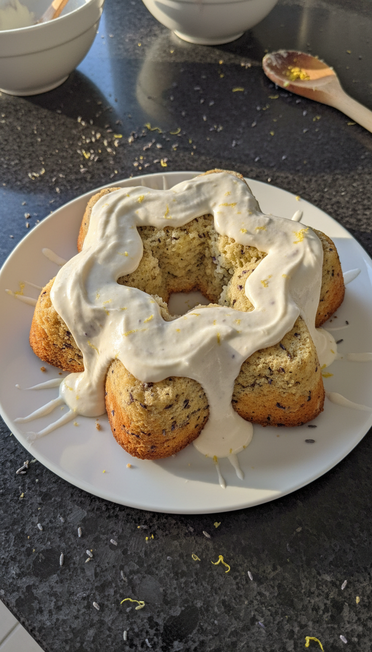 Lavendel Kuchen Fisch Sternzeichen