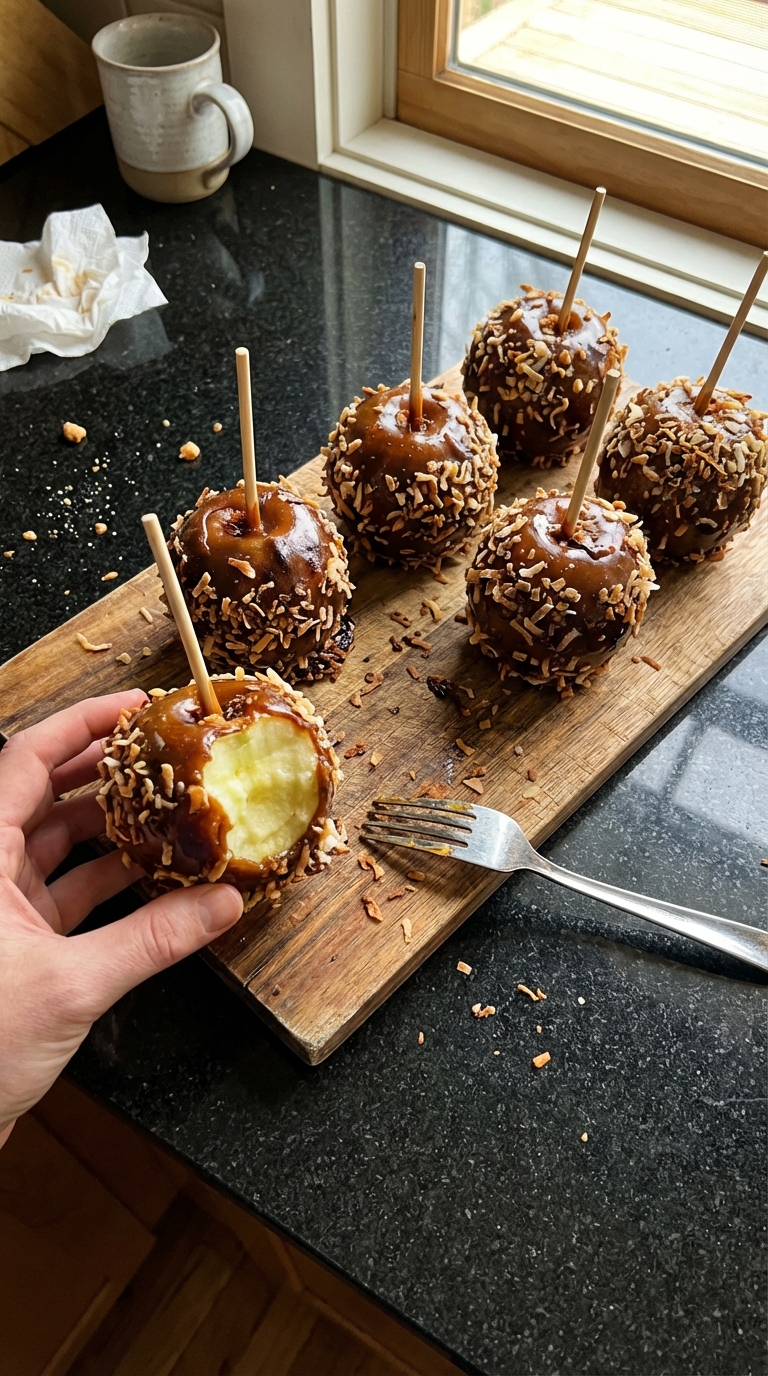 Geröstete Kokos Liebesäpfel​