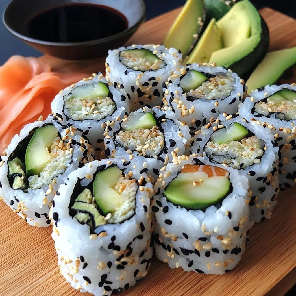 Läcker Veggie Sushi: Ett fantastiskt ultimat recept