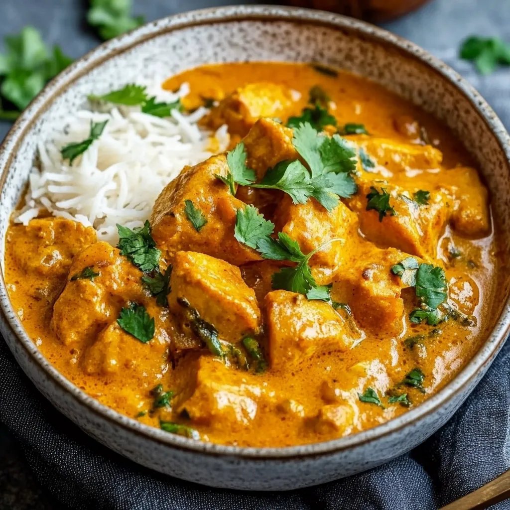 Butter Chicken Pumpkin Curry