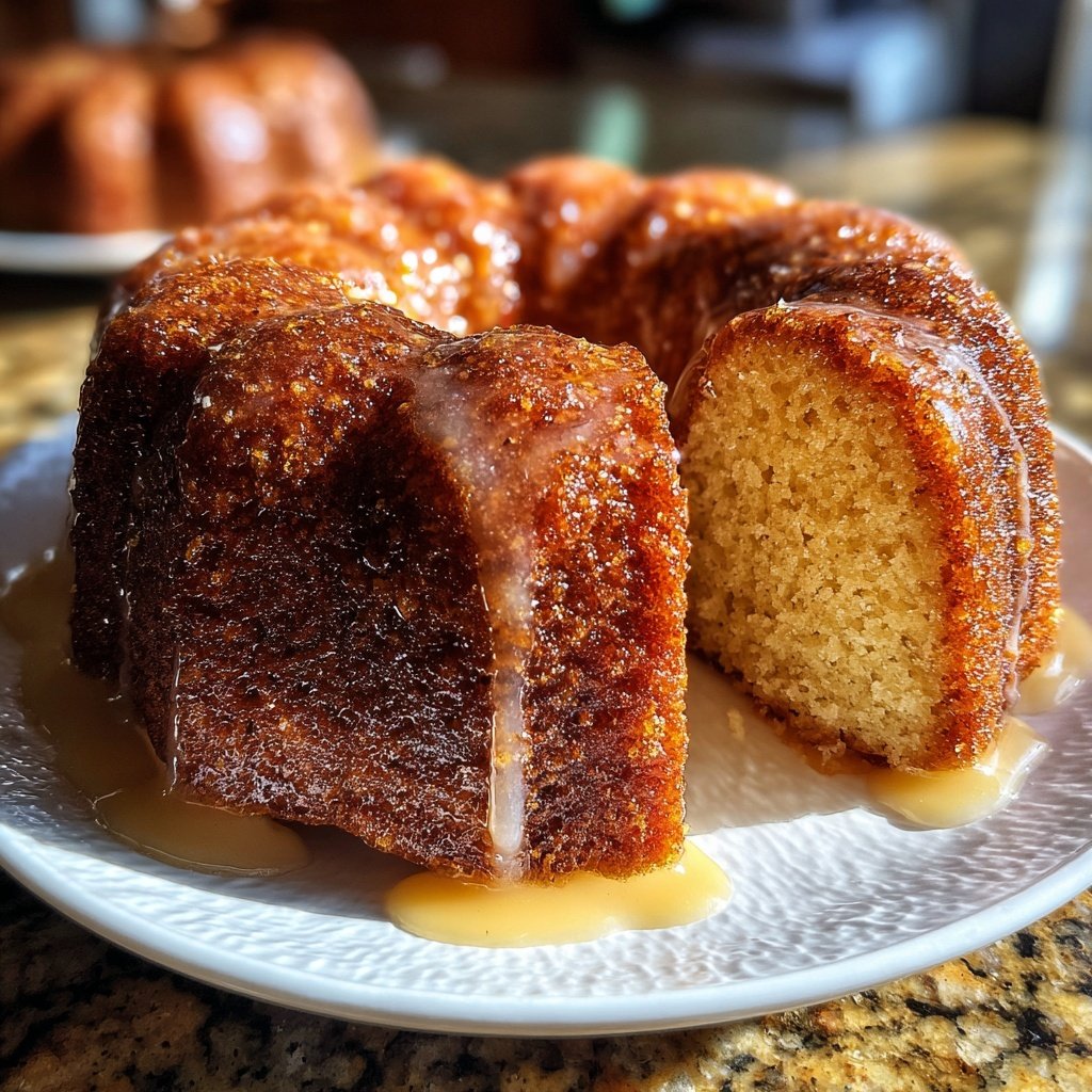 Meyer Zitronen Olivenöl Kuchen