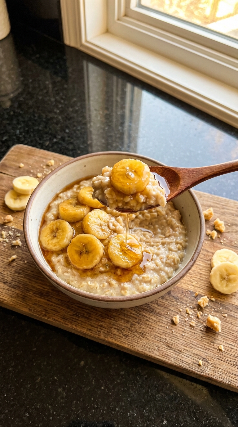 Karamellisierte Bananen Oats Genuss​