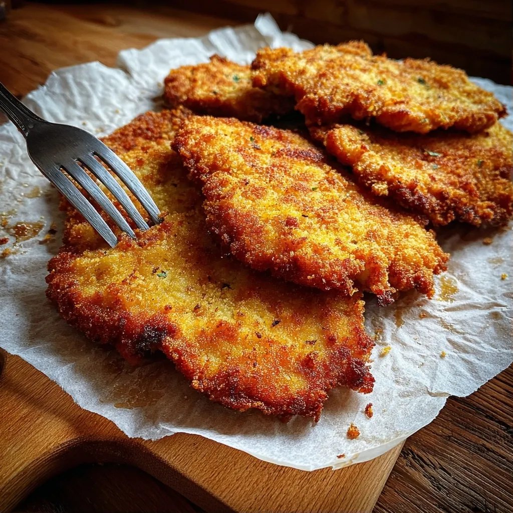 Schnitzel Paniert Knusprig