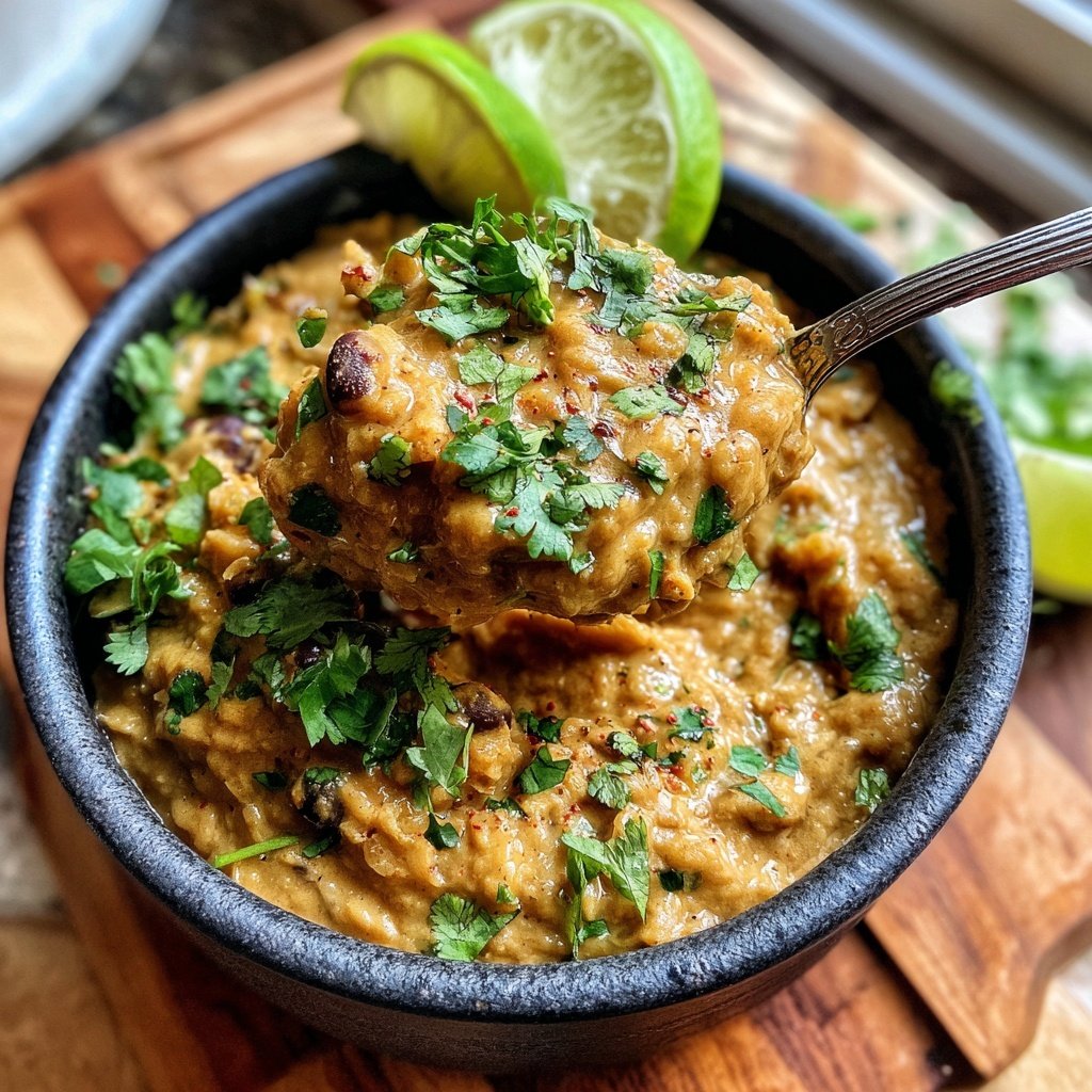 Cremige südliche schwarzäugige Bohnen