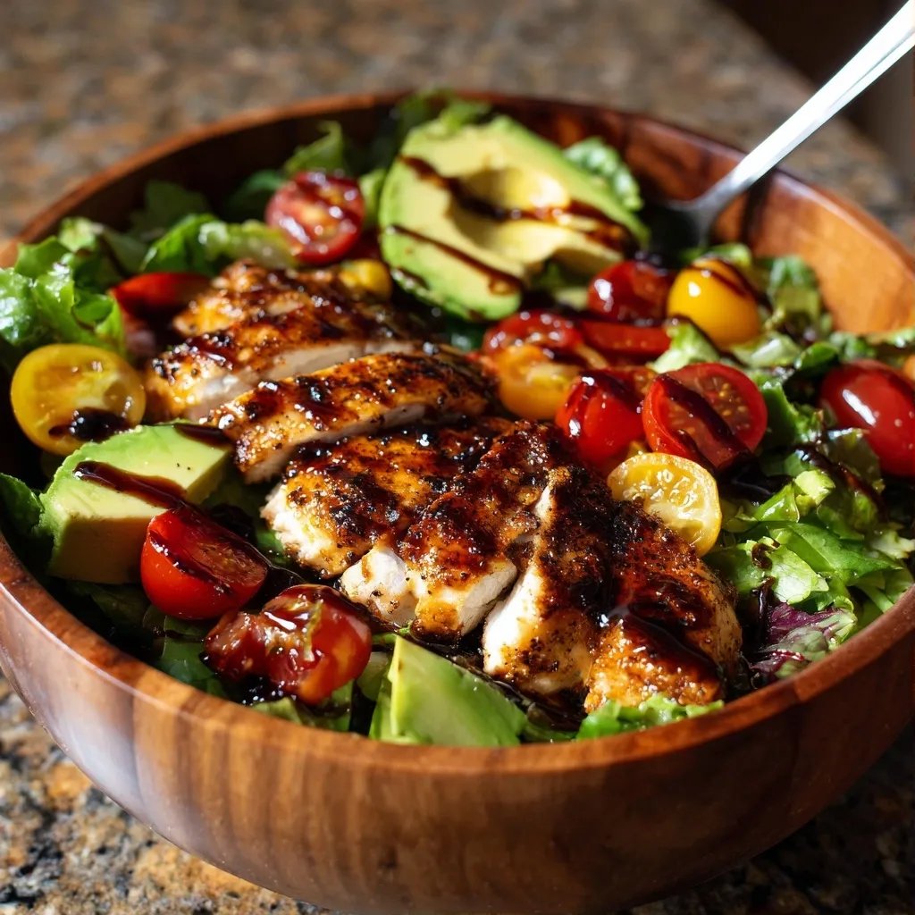 Bowl Salat Mit Hähnchen