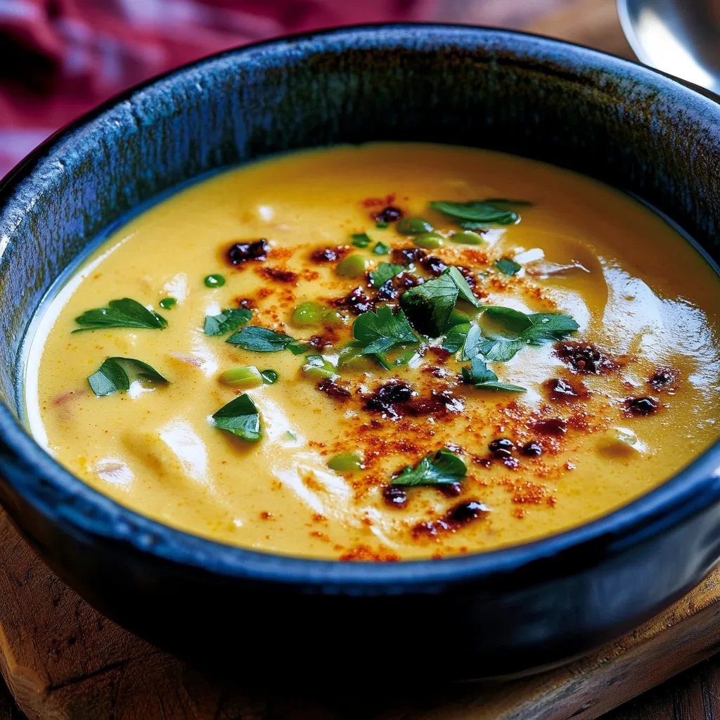 Hokkaido Kürbissuppe