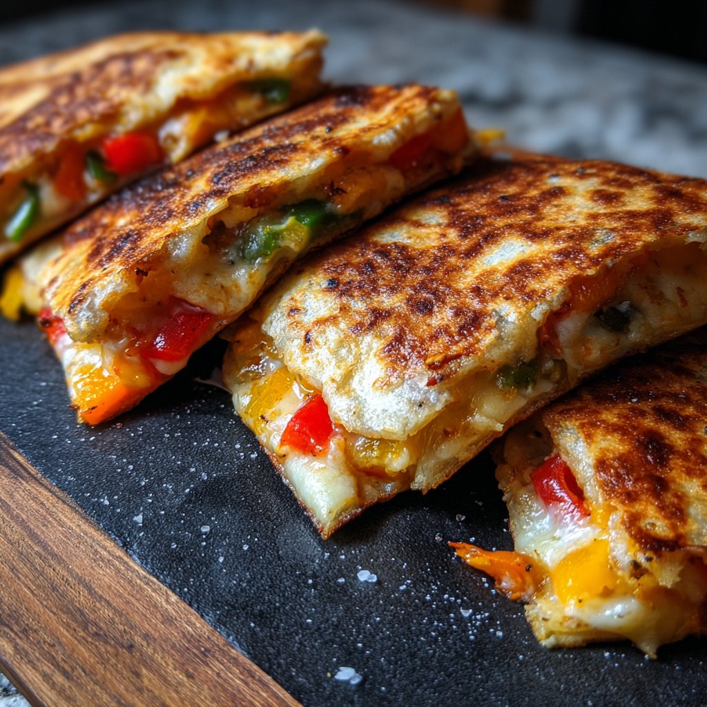 Mini Veggie Quesadillas