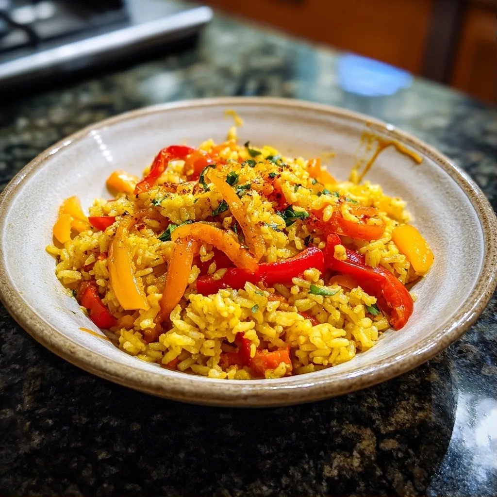 Curry Reis Pfanne