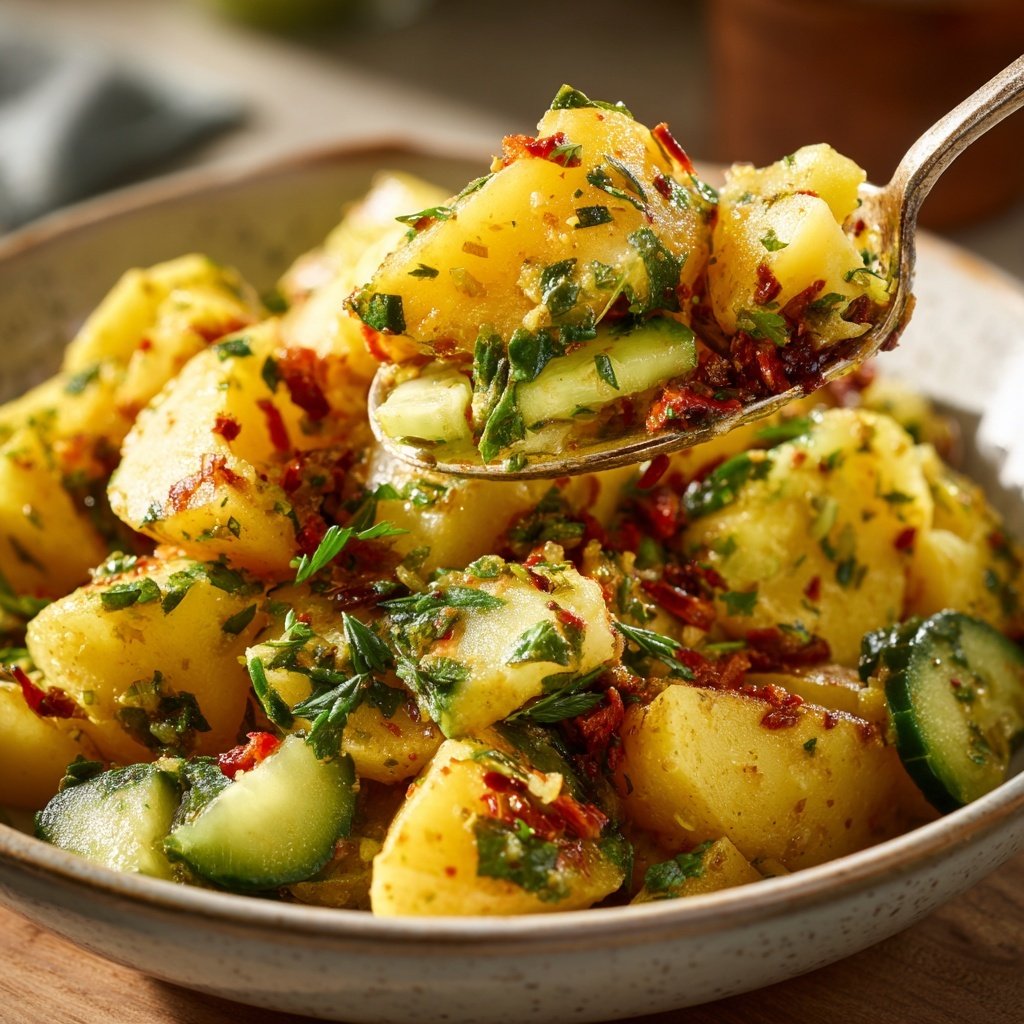Silvester Kartoffelsalat ohne Mayo